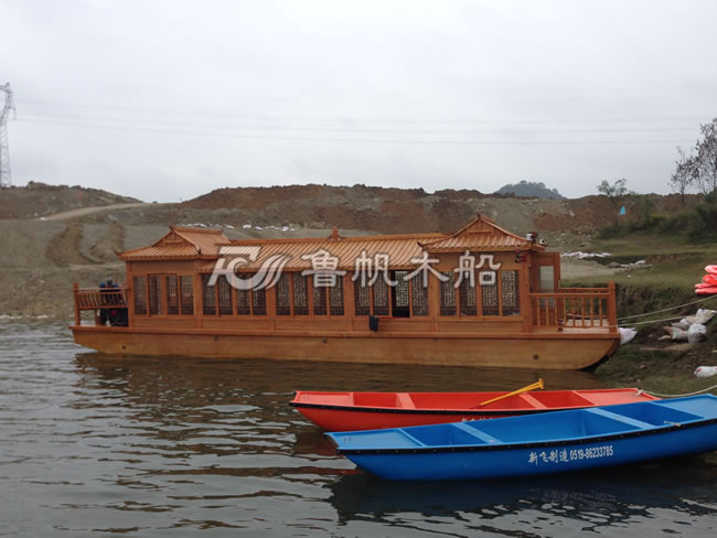 景區公園觀光會議畫舫船